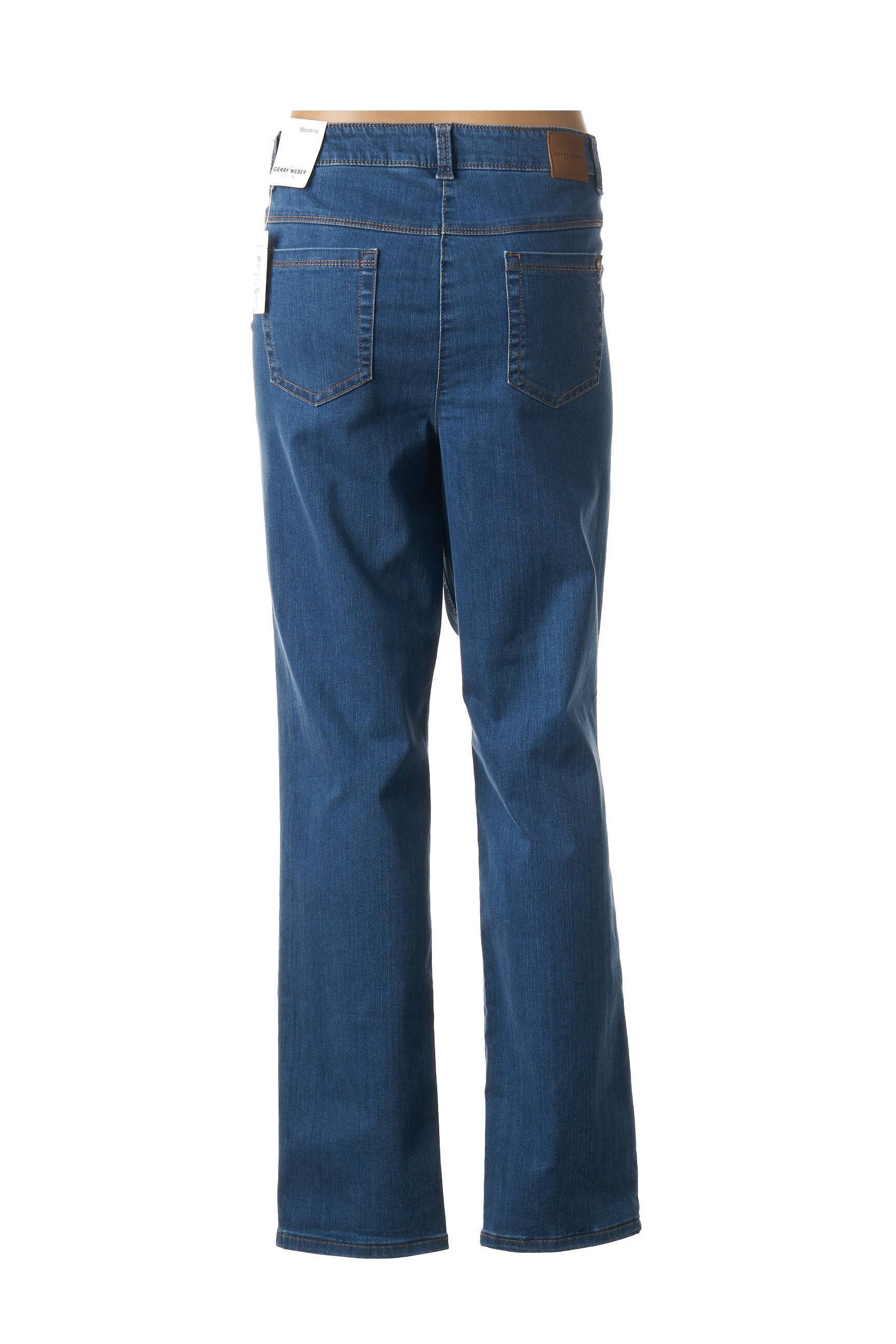Gerry Weber Jeans coupe-droite bleu style d\u00e9contract\u00e9 Mode Jeans Jeans coupe-droite 