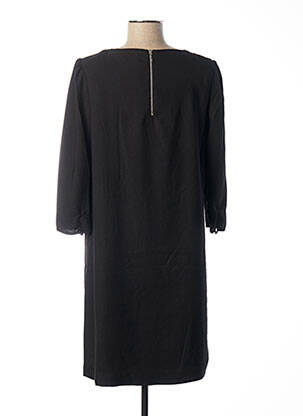 Robe mi-longue noir PAUL BRIAL femme