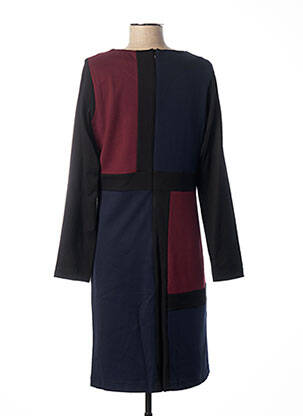 Robe mi-longue bleu PAUL BRIAL femme