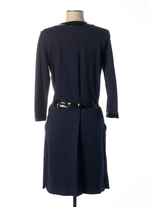 Robe mi-longue bleu PAUL BRIAL femme