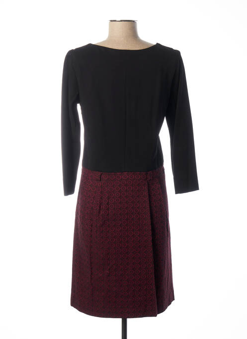 Robe mi-longue noir PAUL BRIAL pour femme