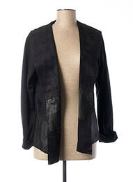 Veste casual coupe cintrée noir PAUL BRIAL femme
