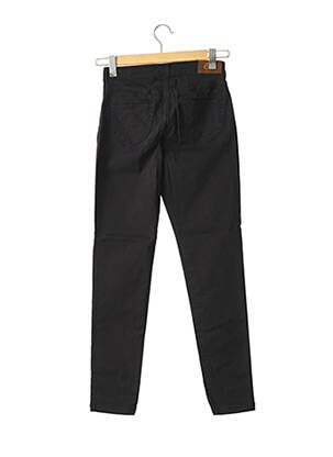 Pantalon droit stretch taille normale noir PAUL BRIAL femme