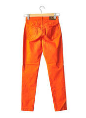 Pantalon droit orange PAUL BRIAL pour femme seconde vue