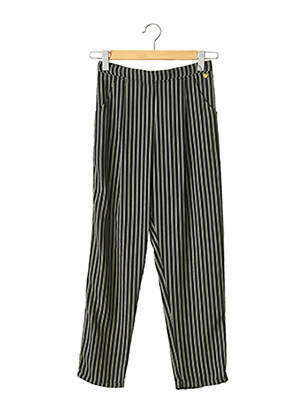 Pantalon droit tissage crêpe noir PAUL BRIAL femme