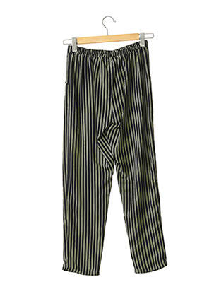 Pantalon droit tissage crêpe noir PAUL BRIAL femme