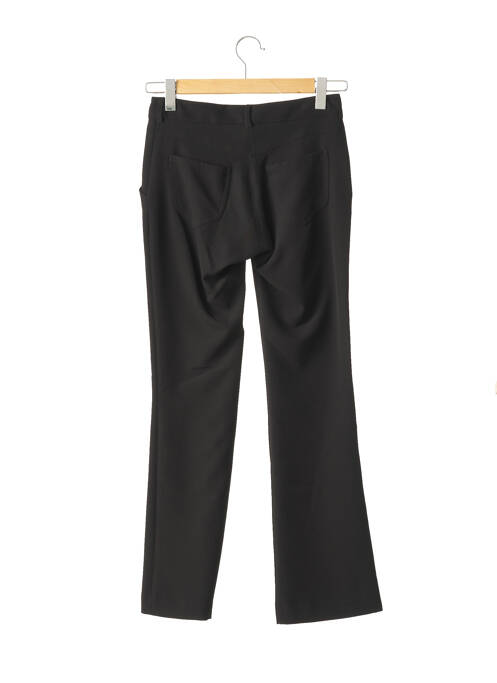 Pantalon droit noir PAUL BRIAL pour femme