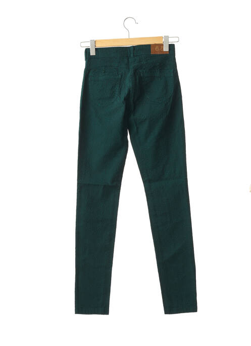 Pantalon droit vert PAUL BRIAL pour femme
