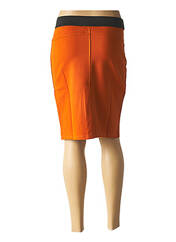 Jupe mi-longue orange PAUL BRIAL pour femme seconde vue