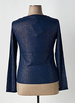 T-shirt manches longues manches longues bleu PAUL BRIAL femme