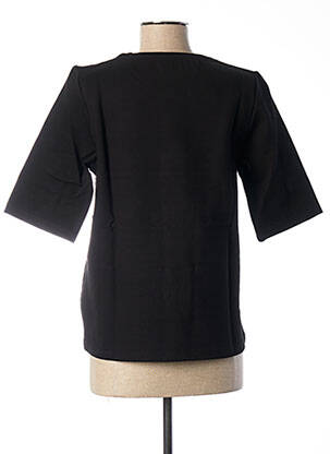 Top manches courtes manches courtes noir PAUL BRIAL femme