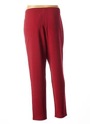 Pantalon droit rouge G!OZE pour femme seconde vue