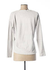 Sweat-shirt gris PAUL BRIAL pour femme seconde vue