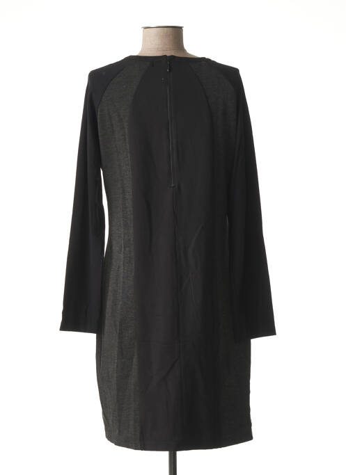 Robe mi-longue noir PAUL BRIAL femme