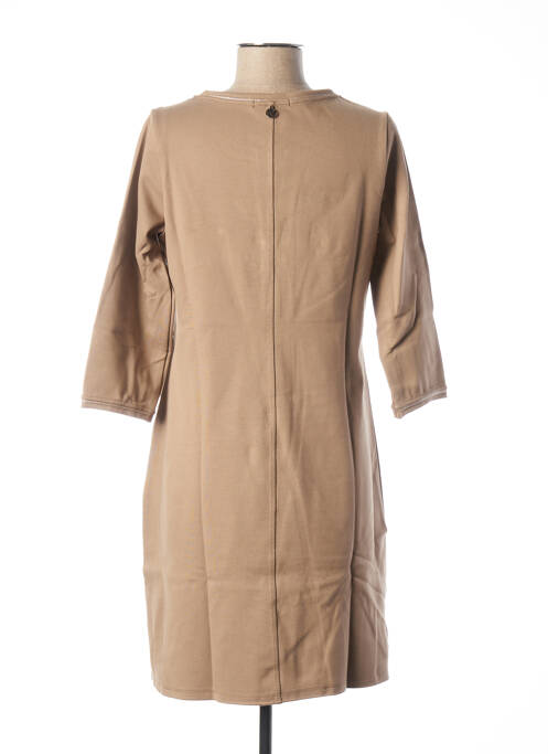 Robe mi-longue beige MALOKA pour femme