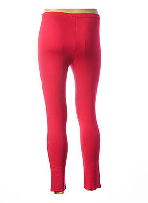 Legging tissage jersey rose MALOKA femme