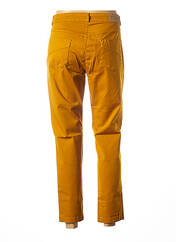Pantalon droit jaune MALOKA pour femme seconde vue