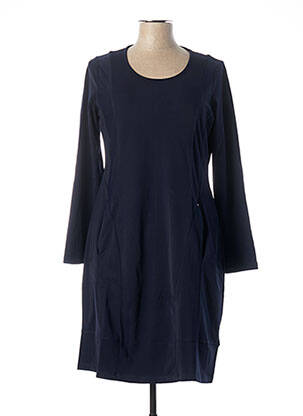 Robe mi-longue bleu MALOKA femme