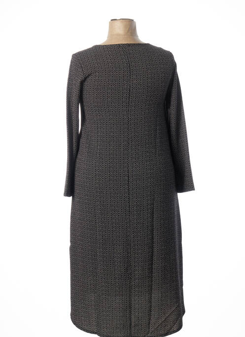 Robe mi-longue noir G!OZE pour femme