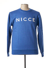 Sweat-shirt bleu NICCE pour homme seconde vue