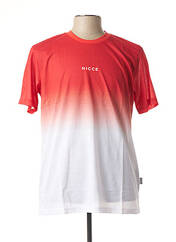 T-shirt rouge NICCE pour homme seconde vue