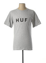 T-shirt gris HUF pour homme seconde vue