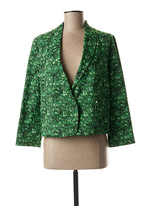 Blazer coupe cintrée vert ROSEANNA femme