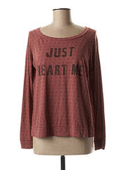 T-shirt rose LEON & HARPER pour femme seconde vue
