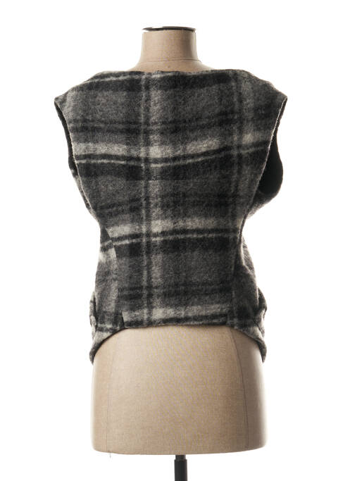 Gilet sans manche gris TXELL MIRAS pour femme