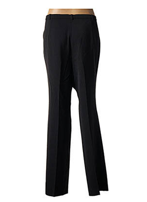 Pantalon droit taille élastique noir CHRISTIAN MARRY femme
