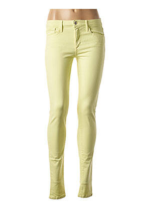 Jeans skinny taille normale taille normale jaune JOE S femme