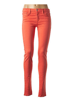 Jeans skinny taille normale taille normale orange JOE S femme
