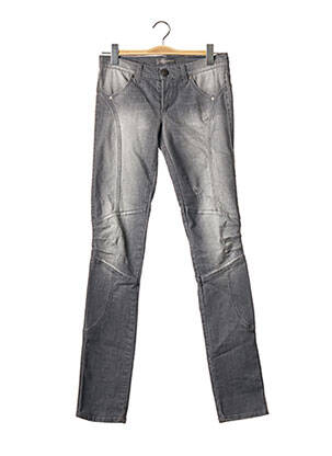 Jeans coupe slim slim taille normale gris ERMANNO SCERVINO femme
