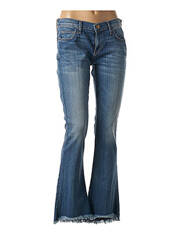 Jeans bootcut bleu CURRENTE/ELLIOTT pour femme seconde vue