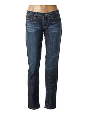 Jeans coupe slim bleu ROBIN'S JEAN pour femme