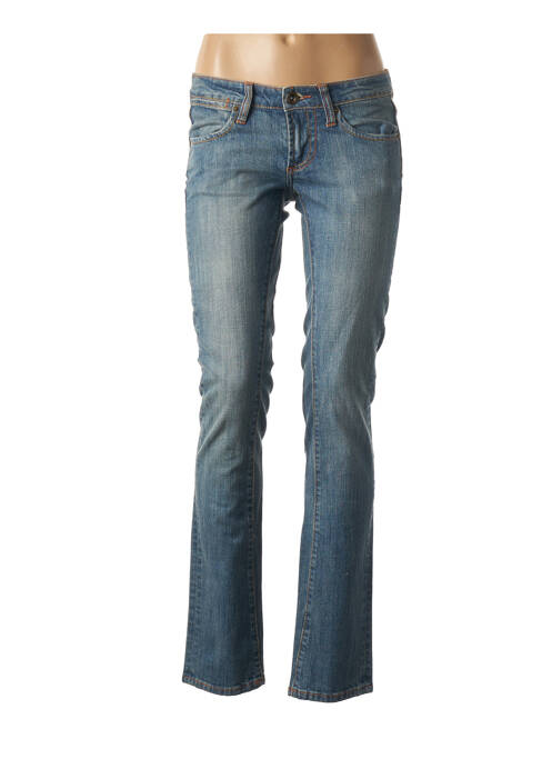 Jeans coupe slim bleu ED HARDY pour femme