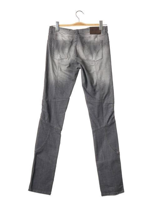 Jeans coupe slim gris ERMANNO SCERVINO pour femme