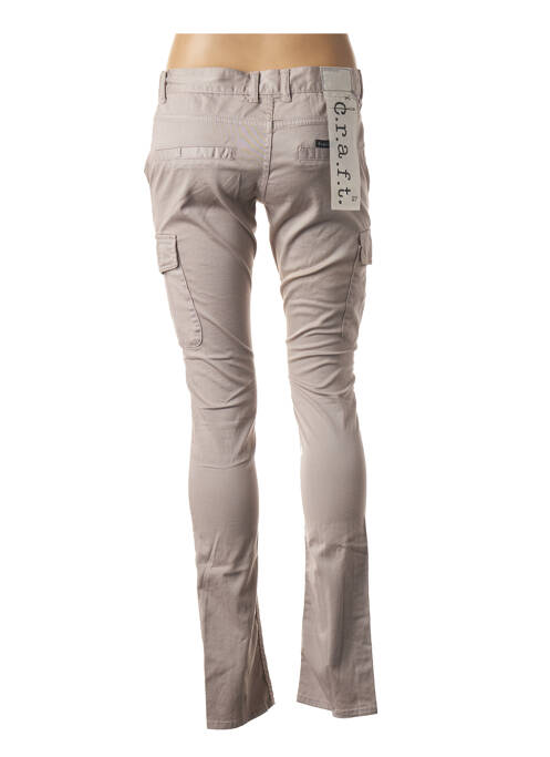 Pantalon slim gris CRAFT pour femme