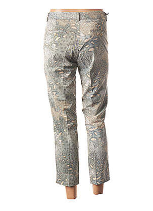 Pantalon 7/8 stretch taille basse gris MASON'S femme
