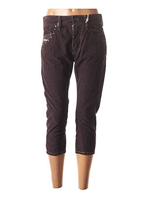 Pantacourt stretch taille normale rouge DIESEL femme