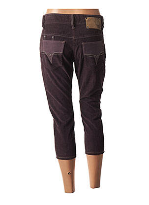 Pantacourt stretch taille normale rouge DIESEL femme