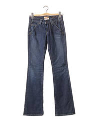 Jeans bootcut sélection denim taille basse bleu YANÜK femme