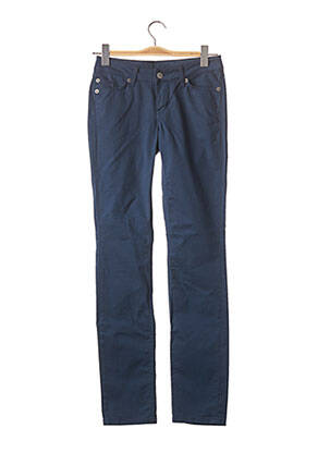 Pantalon slim taille basse taille basse bleu MUSTANG femme