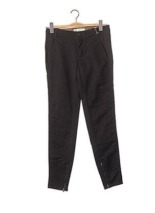 Pantalon 7/8 stretch taille normale noir STELLA MCCARTNEY femme