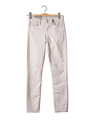 Jeans skinny stretch taille basse gris 7 FOR ALL MANKIND femme