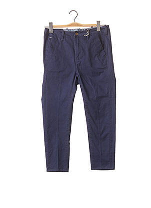 Pantacourt stretch taille normale bleu G STAR femme