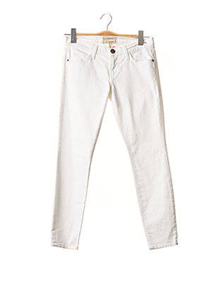Jeans coupe slim blanc CURRENT ELLIOTT pour femme