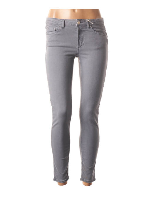 Jeans skinny taille basse taille basse gris ACNE STUDIOS femme