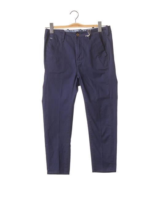 Pantacourt stretch taille normale bleu G STAR femme