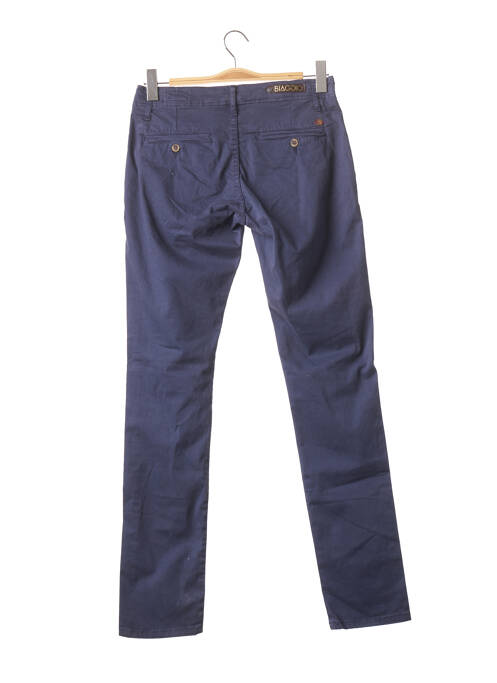 Pantalon chino bleu BIAGGIO pour homme